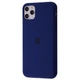 Чехол силиконовый Epic Premium Silicone Case Full для Apple iPhone 11 Pro deep navy - изображение 1