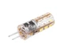Світлодіодна лампа G4 24LED 1,5W AC/DC 12V 150LM 6500K силикон / LM3030 Лємансо - зображення 2