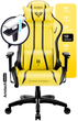 Fotel gamingowy Diablo X-One 2.0 Normal Size Electric Yellow (5904405570012) - obraz 11