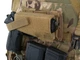 Горизонтальный адаптер MOLLE - Black [8FIELDS] (для страйкбола) - изображение 4