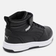 Детские демисезонные ботинки для мальчика Puma Rebound V6 Mid WTR 30797901 34 (1.5) Puma Black-Puma White (4099683241523) - изображение 5