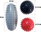 Набор для массажа и МФР EasyFit PVC Set-1 EF-7183s в сумочке, для массажа ног, рук, спины, стоп, шеи (56003484) - изображение 4