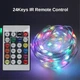 Светодиодная лента гирлянда Led RGB 10м с пультом - изображение 6