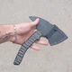 Небольшой Топор туристический, омпактный, сталь 65Г, рукоядь дерево, практичный, универсальный топор-томагавк - изображение 3