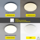 Світлодіодний світильник 70W MOON R-ON/OFF-450×65- WHITE/SILVER-220-IP40 - зображення 4