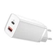 Зарядний пристрій Baseus GaN2 Lite C+U 65W White (CCGAN2L-B02) - изображение 1