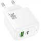 МЗП Hoco CS55A Surplus PD30W+QC3.0 (1USB-A/1C) White - зображення 3