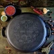 Казан чавунний 12л Maysternya WOK з кришкою-сковородою гриль (V12CPГРWokУк) - зображення 4