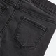 Детские джинсы-клеш на резинке для девочки H&M 271102642 122 см Темно-серые (2727000034146) - изображение 5