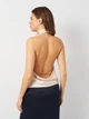 Футболка женская Zara 2640/897 L Бежевая (02640897712044) - изображение 2