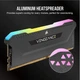 Модуль памяти DDR4 2x16GB/3600 Corsair Vengeance RGB Pro SL Black (CMH32GX4M2D3600C18) - изображение 6