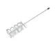 Миксер для тяжелых смесей HEX 60 x 400 мм 1/40 "POLAX" 31-015 - изображение 1