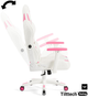 Fotel gamingowy Diablo X-Ray 2.0 Kido White/Pink (5902560339093) - obraz 5