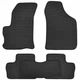 EVA коврики в салон Chery Beat (2010-н.в.) черные BELTEX, 06 03-EVA-BL-T6-BL - изображение 1