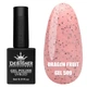 Гель-лак для нігтів Dragon fruit gel Дизайн з дрібною чорно-білою крихтою, 9 мл Рожевий №509 - зображення 1