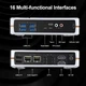 Мини ПК Sharevdi K2-C8 / Intel Processor N100 / RAM 16GB / SSD 512GB / 2 x HDMI / 2 х LAN / Wi-Fi 6 / Bluetooth 5.2 / Windows 11 / Серый - изображение 4