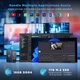 Мини ПК NiPoGi AK1PLUS / Intel Processor N100 / RAM 16GB / SSD 1TB / 2 x HDMI / LAN / Wi-Fi 6 / Bluetooth 5.2 / Windows 11 / Черный - изображение 8