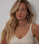 Сережки конго Fashion Jewerly трансформеры кольца ассиметричные бижутерия серебристый цвет (SVS) - изображение 3