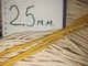Гніт вощений 2.5 мм бавовняний плетений для свічок і рукоділля 100 м - зображення 6