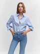 Джинсы Slim Fit женские Mango Sienna 57032888-TM 32 Синие (8445922510015) - изображение 5
