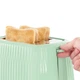 Тостер Russell Hobbs Eden 800Вт пластик подогрев разморозка фисташковый (27374-56) - изображение 4
