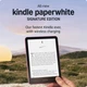 Электронная книга Kindle Paperwhite Signature Edition 2024 Metallic Raspberry, 32GB, без рекламы, 7 HD E Ink Carta дисплей, антибликовое покрытие, подсветка, сенсорный экран, Bluetooth/Wi-Fi, защита от влаги, 300 dpi, розовая - изображение 2
