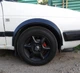 Расширители арок (4 шт, черные) для Volkswagen Golf 2 1983-1992 гг - изображение 3