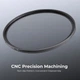 Світлофільтр K&F Concept 77 mm HMC Black Mist 1/8 (Black Diffusion) C-Series - зображення 7