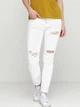 Джинси Slim Fit жіночі H&M 0561659 34 Білі (KAY2000000717975) - зображення 1