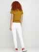Джинси Slim Fit жіночі H&M 0561659 34 Білі (KAY2000000717975) - зображення 4