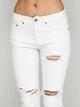 Джинси Slim Fit жіночі H&M 0561659 34 Білі (KAY2000000717975) - зображення 5