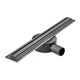 Душовий трап з нерж. сталі SUS304 Mixxus Drain-05-50-Slim Black (30x500мм) (Чорний) (MI6168) - зображення 1