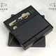 Подарочный набор Parker SONNET Matte Black Lacquer GT BP (шариковая ручка + блокнот Parker) - изображение 5
