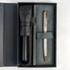 Подарочный набор Parker SONNET Silver Mistral GT BP (шариковая ручка + кожаный чехол) - изображение 5