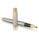 Подарунковий набір Parker IM Brushed Metal GT RB+BP (ролер + кулькова) - зображення 2