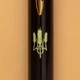 Ручка шариковая Parker IM UKRAINE Black GT BP Трезубец из колосков - изображение 2