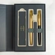 Подарочный набор Parker JOTTER XL Monochrome Gold GT BP + Matt Black Gold GT BP (2 шариковые ручки) - изображение 4