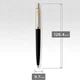 Ручка шариковая Parker JOTTER Originals Black GT BP - изображение 3