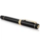 Ручка перьевая Parker DUOFOLD Classic Black GT FP18 F - изображение 4