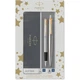 Набір Parker JOTTER Stainless Steel GT FP+BP (металеві перова та кулькова ручка) - зображення 1