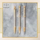 Ручка перьевая Parker IM Premium Warm Silver GT FP F - изображение 5