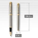 Ручка ролерна Parker IM Brushed Metal GT RB - зображення 4