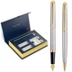 Набір ручок Waterman HEMISPHERE Stainless Steel GT FP+BP (перова + кулькова) - зображення 1