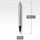 Ручка кулькова Parker IM Stainless Steel CT BP - зображення 7