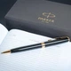 Ручка шариковая Parker SONNET Black Lacquer GT BP - изображение 5