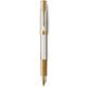 Ручка перова Parker SONNET Silver Mistral GT FP18 F - зображення 1