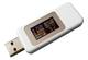 USB Вольтметр/амперметр тестер 10в1 зарядных устройств с цветным ЖК - белый - изображение 2