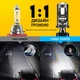 Автомобильные лед лампы H4 мини линзы ближний дальний свет 60W 6000K Y10Pro - изображение 3