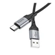 Кабель для зарядки Hoco X102 Fresh USB/Type C 3A 1 м Black (35658_3577439) - изображение 5