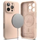 Чохол Ringke Silicone Magnetic для iPhone 16 Pro Pink Sand with MagSafe (8809961789960) - зображення 2